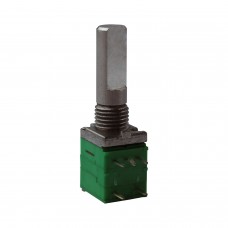 Potentiometer; Single Turn; P091S-FC20BR10K; P09x Series; 10K Ohm; 5mW; Linear; Rotary Metal; THT; 