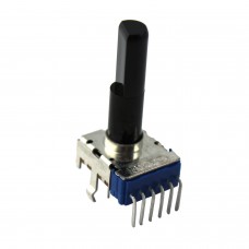 RK12L12C0A0A; Potentiometer; 20K Ohms ; 50mW; Single Turn; Linear; Rotary; Plastic Shaft; THT; 