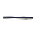 32-pin (1x32); male; Round Pin Header; 2.54mm; soldering bar on pcb