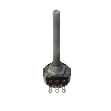 Potentiometer; Single-Turn; 220K Ohm; Logarithmic; Rotary; Plastic Shaft; Wire/Panel; Potentiometer; Single-Turn; 220K Ohm; Logarithmic; Rotary; Plastic Shaft; Wire/Panel;