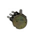 Potentiometer; Single-Turn; 220K Ohm; Logarithmic; Rotary; Plastic Shaft; Wire/Panel; Potentiometer; Single-Turn; 220K Ohm; Logarithmic; Rotary; Plastic Shaft; Wire/Panel;