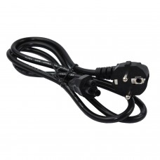 Power cable 1,10m, black - Schuko (type F, CEE 7/7) - Cable Mickey