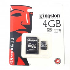 Memory Card Micro SD Micro Kingston 4GB class10 -SDC10/4GB
