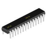PIC18F2550-I/SP  8 Bit Microcontroller 48 MHz, 32 KB, 2 KB, 28 Pins, DIP