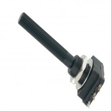 Potentiometer: shaft; single turn; 500R; 200mW; THT; 6mm; plastic